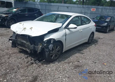 2017 Hyundai Elantra Se из США, поврежденный, VIN 5NPD84LF2HH031878